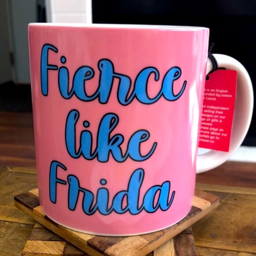 Art Wow Fierce Like Frida Ceramic Mug - Picture 2 of 6